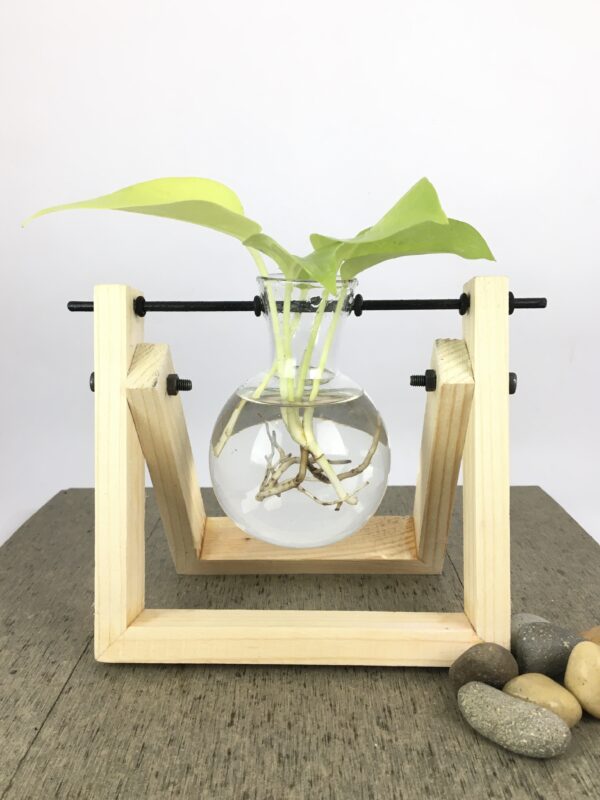Pendulum hydroponic planter