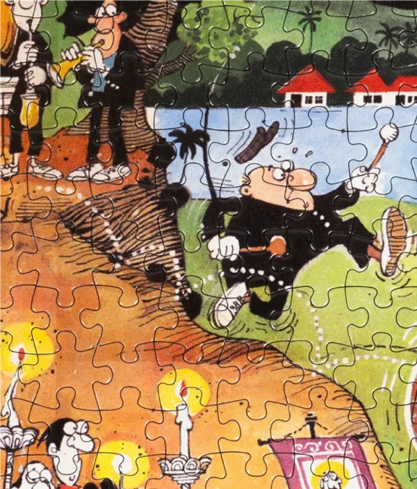 Procession – Goa by Mario Miranda (500 Piece Jigsaw Puzzle) - Image 2