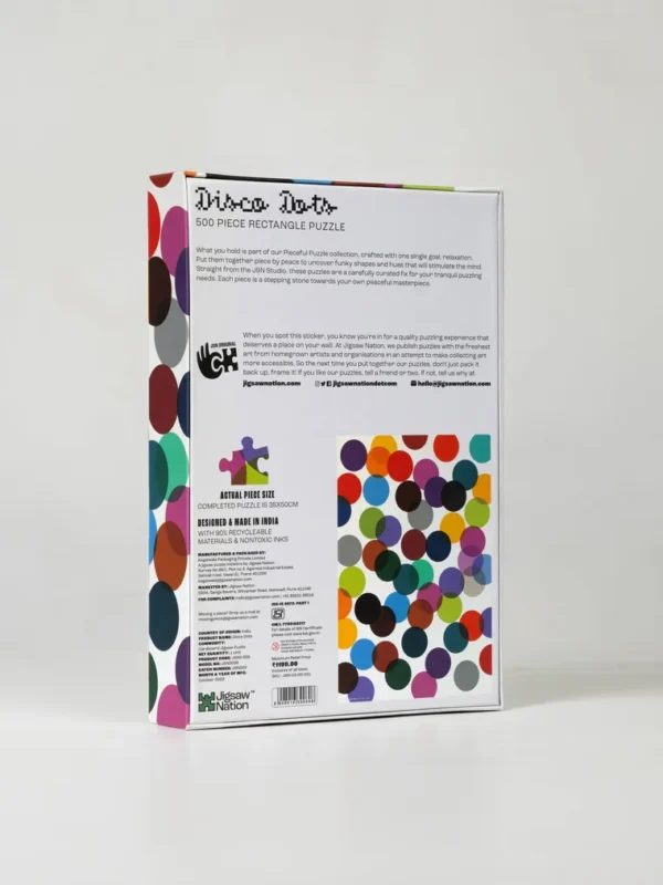 Disco Dots | 500 pc Jigsaw Puzzle - Image 2