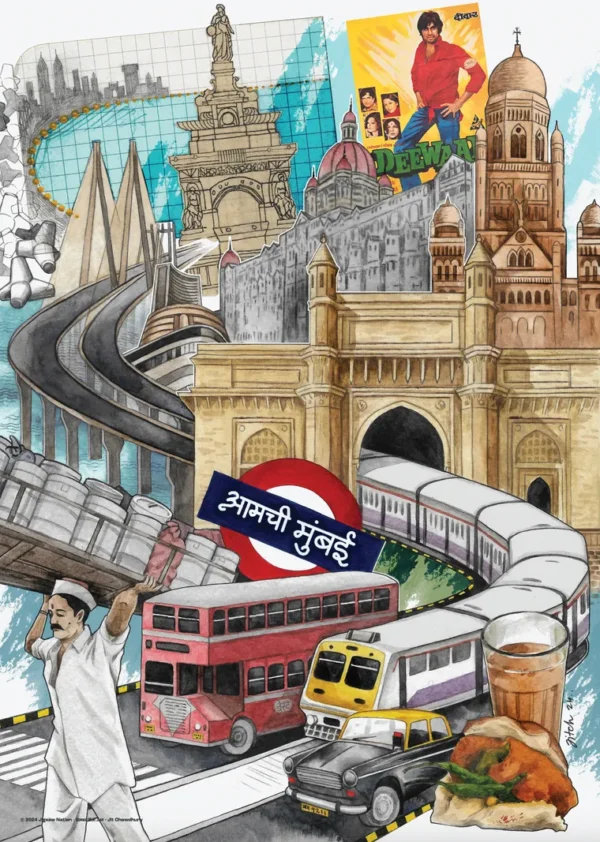Bombay Meri Jaan | 150 pc Jigsaw Puzzle - Image 2