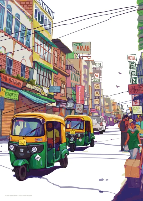 Streets | 150 pc Jigsaw Puzzle - Image 3