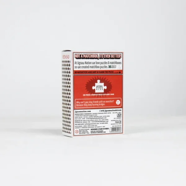 Redhead | 99 pc Matchbox Jigsaw Puzzle - Image 2