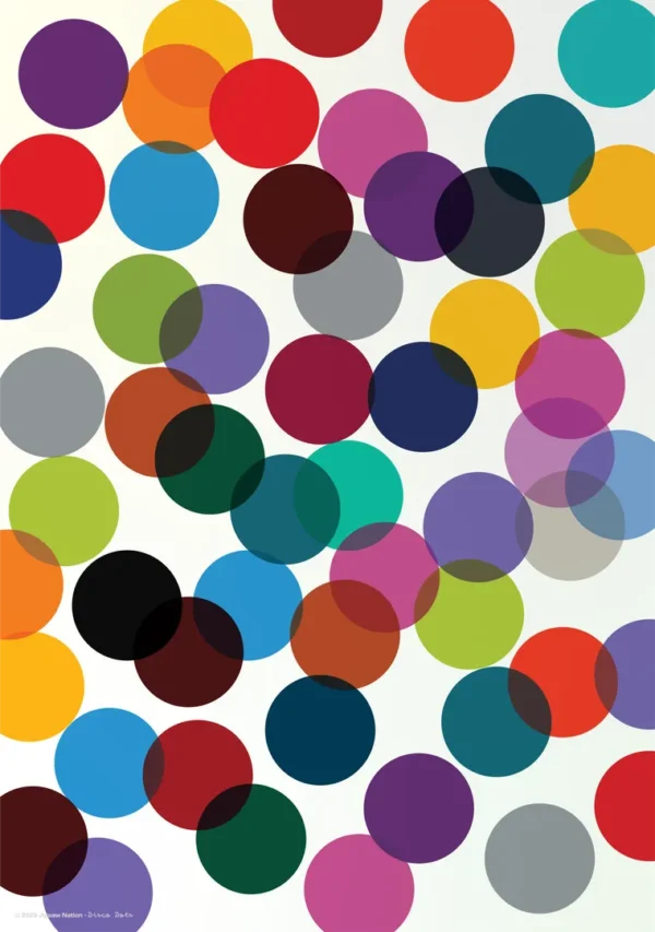 Disco Dots | 500 pc Jigsaw Puzzle - Image 3